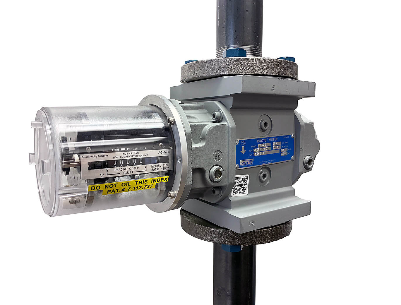 11C175CTR Installed in pipe